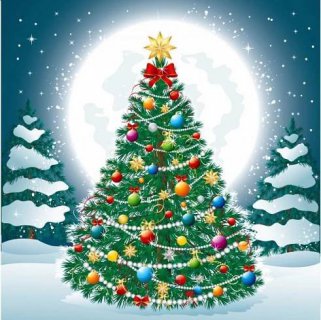 Zpívání pod vánočním stromem